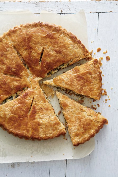 Cheesemonger's Seasons_Swiss Chard and Ricotta Tart