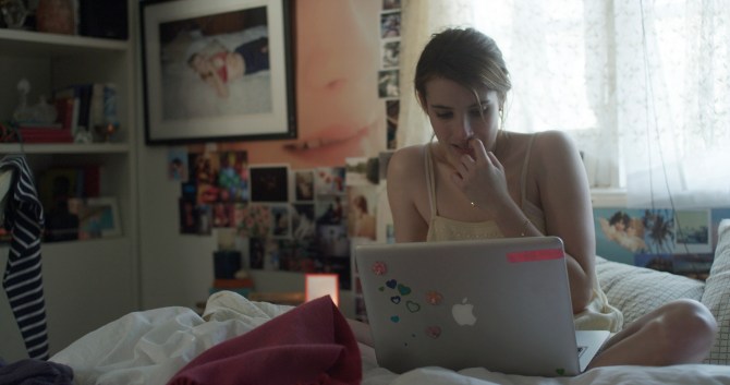 Emma Roberts in PALO ALTO.