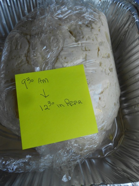 My experiments with bread dough