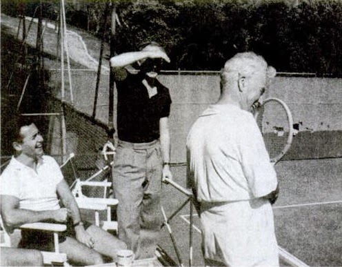 Norman Lloyd and Charlie Chaplin. Courtesy: Norman Lloyd