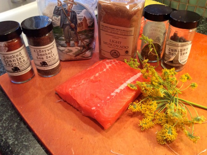 Gravlax Ingredients