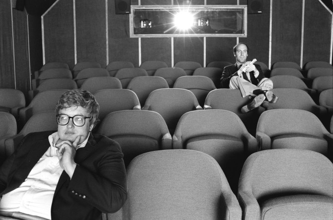 Siskel and Ebert. Photo by Kevin Horan.