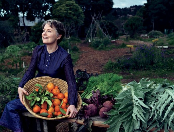 Alice Waters. Credit: NORMAN JEAN ROY/VANITY FAIR