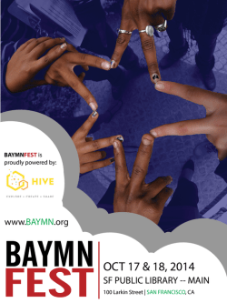 BAY AREA YOUTH FEST WITH FINGERS