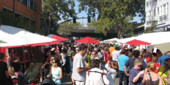 Rockridge Market picnic-in-the-street