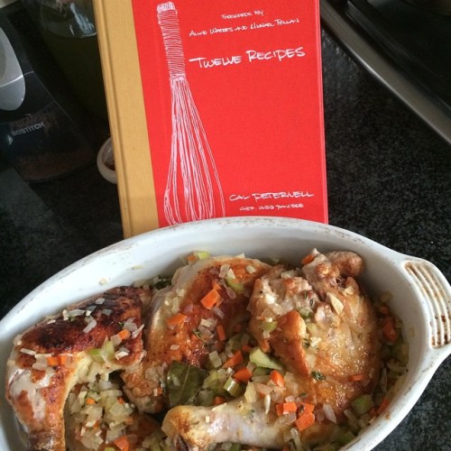 Braised Chicken from Twelve Recipes—first of three times made, with different chicken parts.