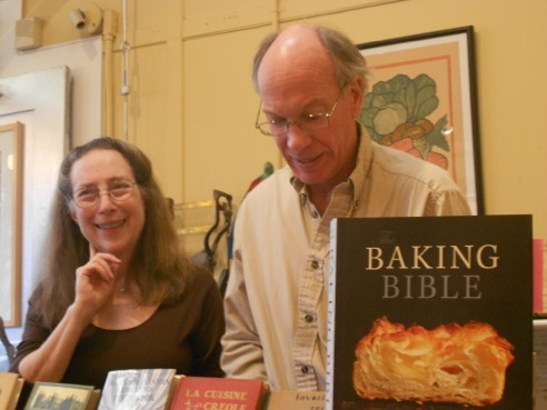 Rose Levy Beranbaum and Woody Wolston at Omnivore Books in San Francisco. 