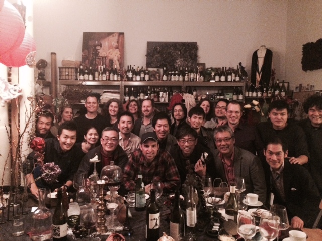 Salon Dinner 54/Waku-Doki: Tokyo innovation hub at the author's Berkeley design studio. November 15, 2014. Photo by Cari Borja
