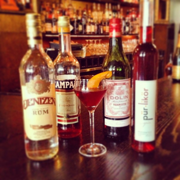 Royal Borja and its ingredients, Burritt Room, SF.