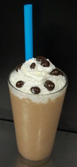 An Alamo Drafthouse Midnight Espresso milkshake.