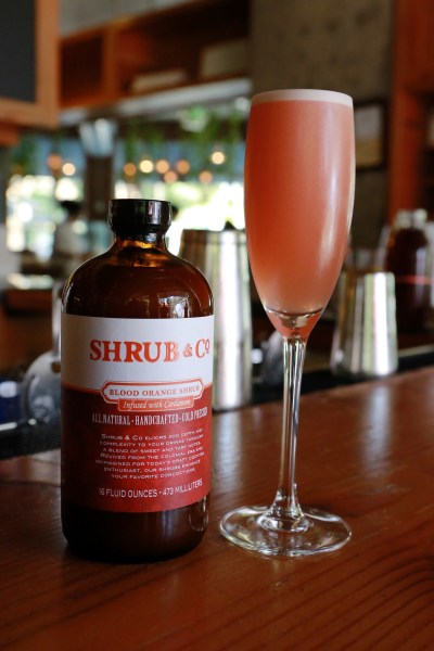 Shrub Blood Orange Sparkler. Credit: Kirsten Lara Getchell Photography.