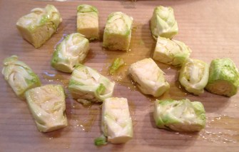 Brussels Sprouts Cubed