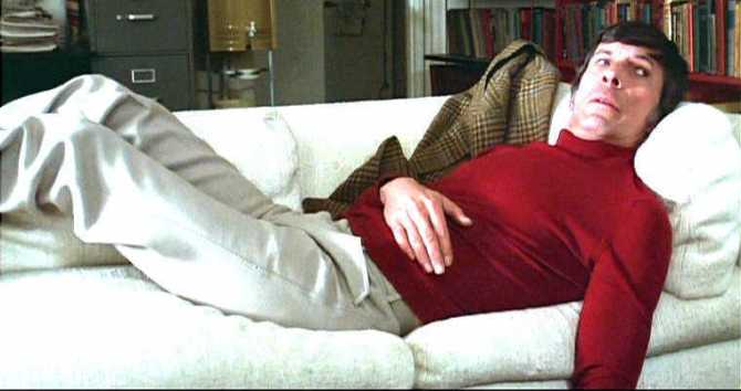 The doctor is in: Leonard Nimoy as a California shrink in 1978's Invasion of the Body Snatchers .