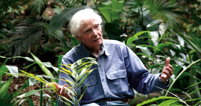 W.S. Merwin in Even Though the Whole World is Burning.