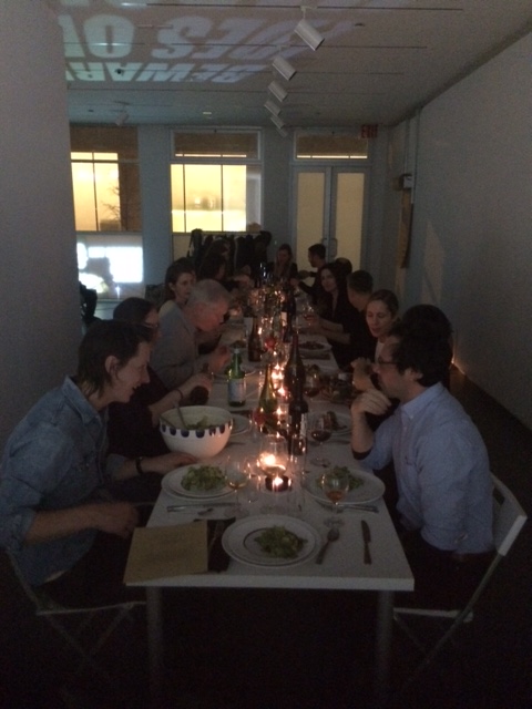 The table, from my point of view.