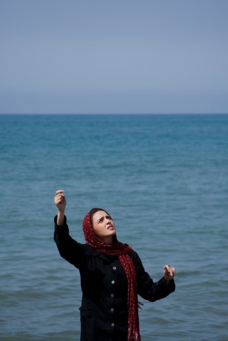 Taraneh Alidoosti in a scene from Asghar Farhadi's ABOUT ELLY. Credit: Courtesy of Cinema Guild.