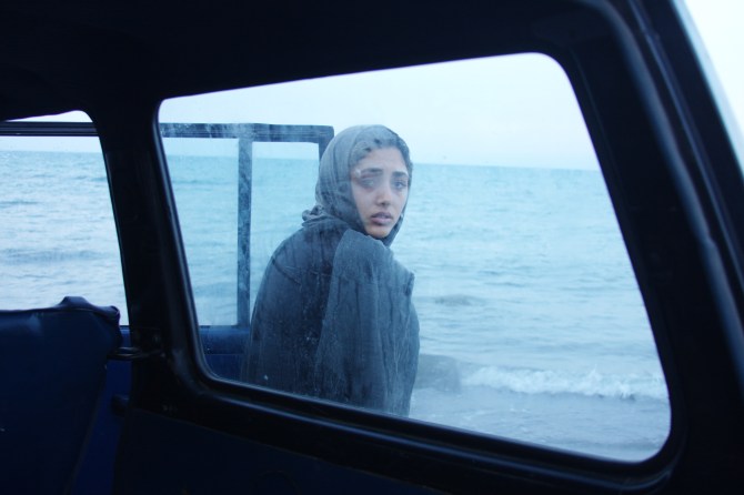 Golshifteh Farahani in a scene from Asghar Farhadi's ABOUT ELLY. Credit: Courtesy of Cinema Guild.