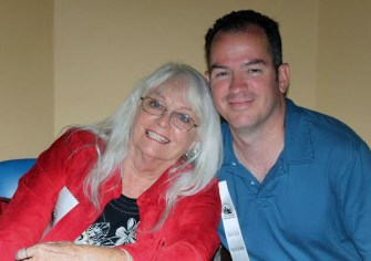 Joyce Taylor and author Joe Jordan