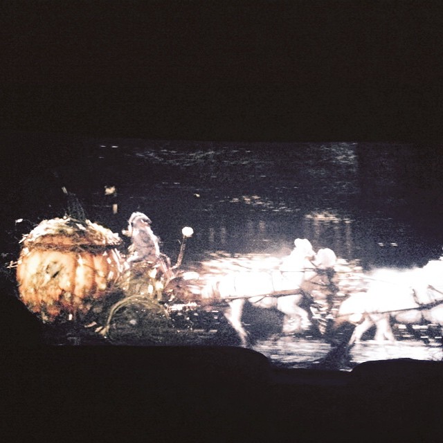 Tranformation at midnight: My favorite moment from Kenneth Branagh's Cinderella (2015), captured by iPhone.