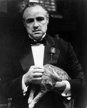 Marlon Brando as Don Vito Corleone in a promotional still for The Godfather. Credit: Paramount Pictures/Getty Images