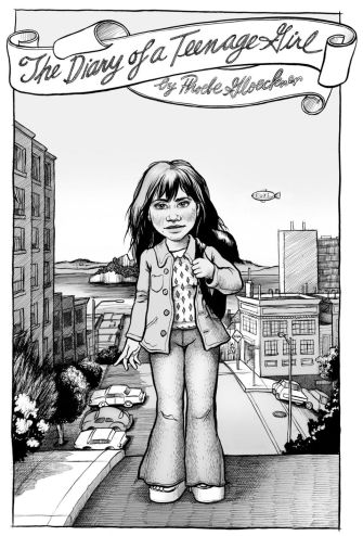 Past landmarks: The cover page of Phoebe Gloeckner's The Diary of a Teenage Girl.