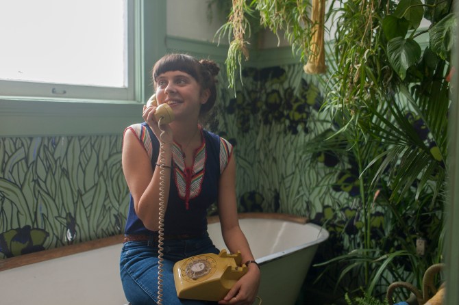 A post-virginity Minnie (Bel Powley) in The Diary of a Teenage Girl.