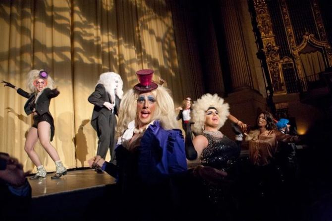 Let's do the time warp again: Song and dance from the Castro Theatre premiere of The Diary of a Teenage Girl. Credit: Tommy Lau.