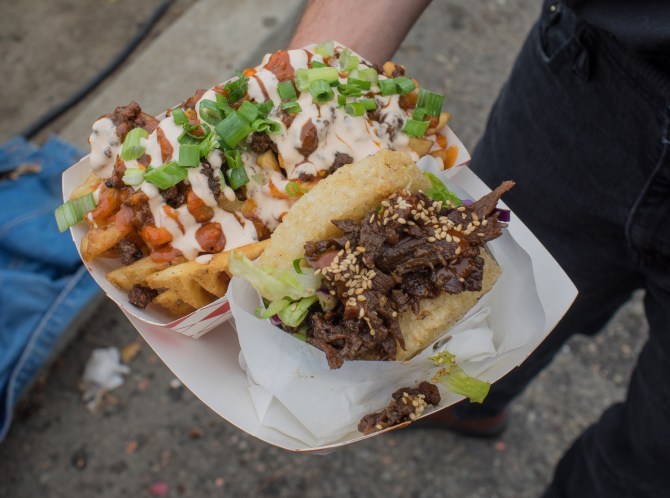 Chilifries and Pulled Pork; Photo by Paul Gilbert-Snyder