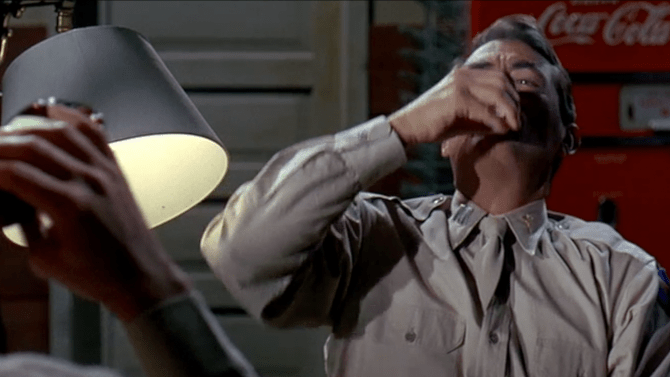 Captain Newman Alcohol