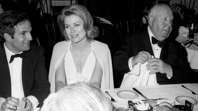 With Princess Grace of Monaco.