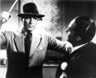 Lawrence Tierney in Born to Kill.