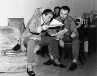 John Huston and Ray Bradbury.