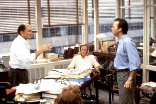 Ron Howard’s The Paper, Robert Duvall, Glenn Close, Michael Keaton, 1994, (c)Universal Pictures