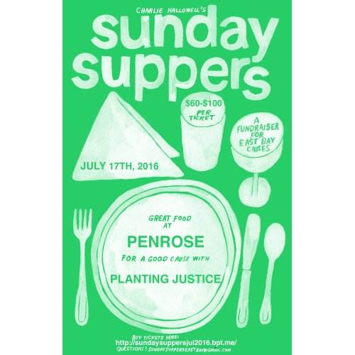 poster sunday-suppers-planting-justice-penrose-08