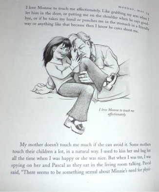 A page from Phoebe Gloeckner's The Diary of a Teenage Girl.