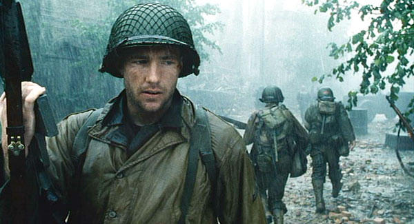 Ed Burns in Saving Private Ryan.