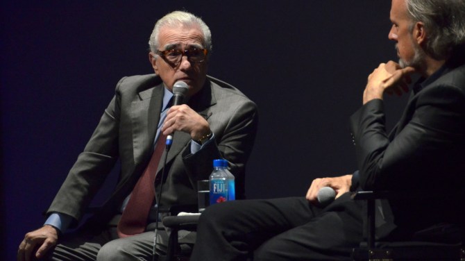 Kent with Marty Photo by Godlis, courtesy NYFF