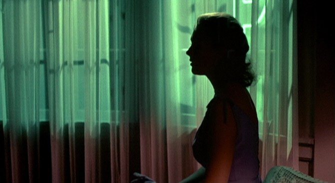 Kim Novak in Vertigo.