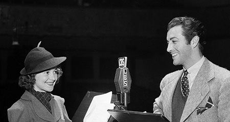 robert-taylor-and-actress-olivia-de-havilland-at-cbs-radio-in-picture